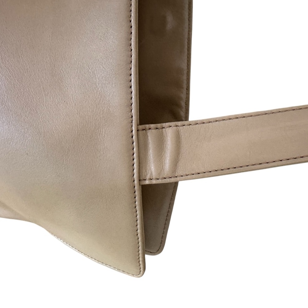 Chanel Shoulder Tote with COA — Yellowish-tan - Picture 6 of 16